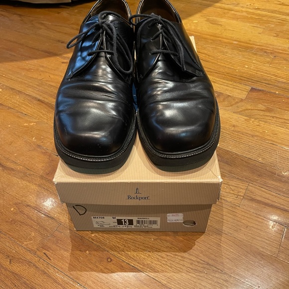Rockport plain Black Shoes
